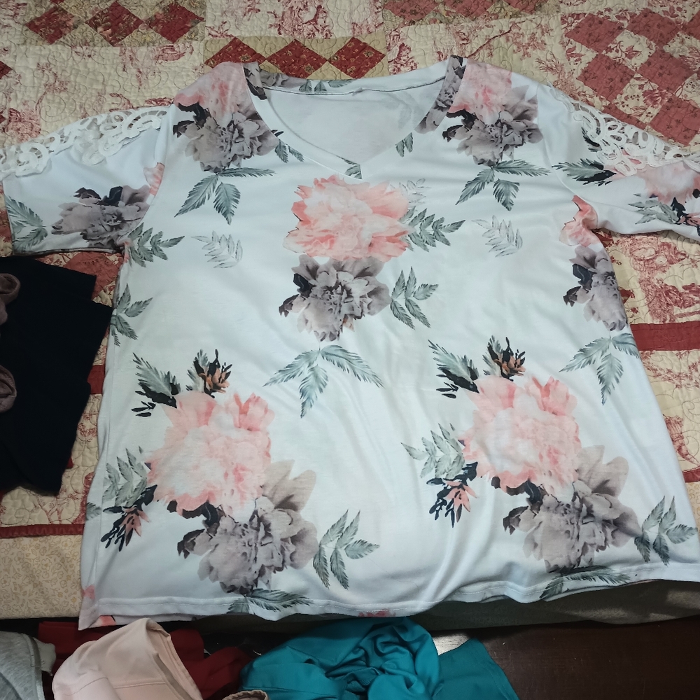 Womens Tops Dressy Casual,Womens Tops Women's V Neck T Shirt Rolled Short Sleeve